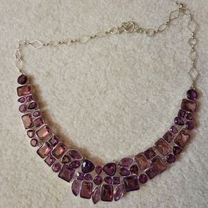 Purple Chunky Necklace